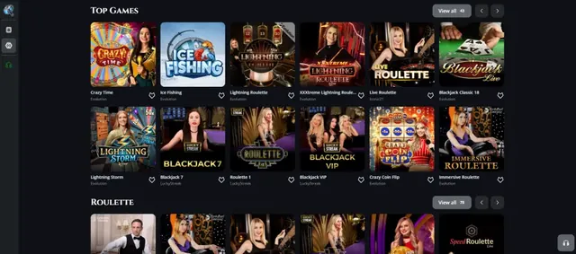Lobby do THORFORTUNE Casino — slots em destaque